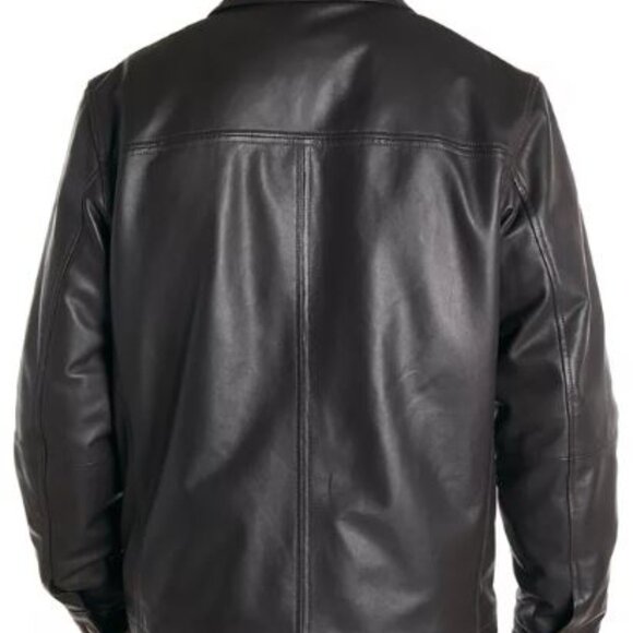 Men's Classic Lambskin Leather Jacket - Picture 2 of 3
